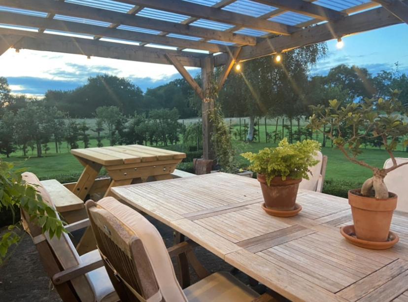 Glamping Tent At Abbey Green Farm Villa Уитчърч Екстериор снимка